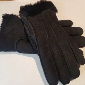UGG Women's Sheep Skin Leather Gloves